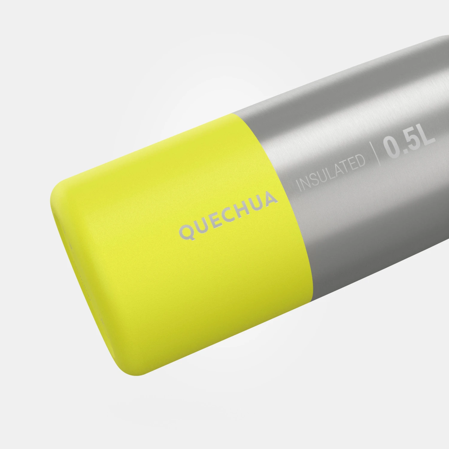 Quechua Isothermal Stainless Steel Hiking Flask MH500 0.5 L Turquoise - Image 14