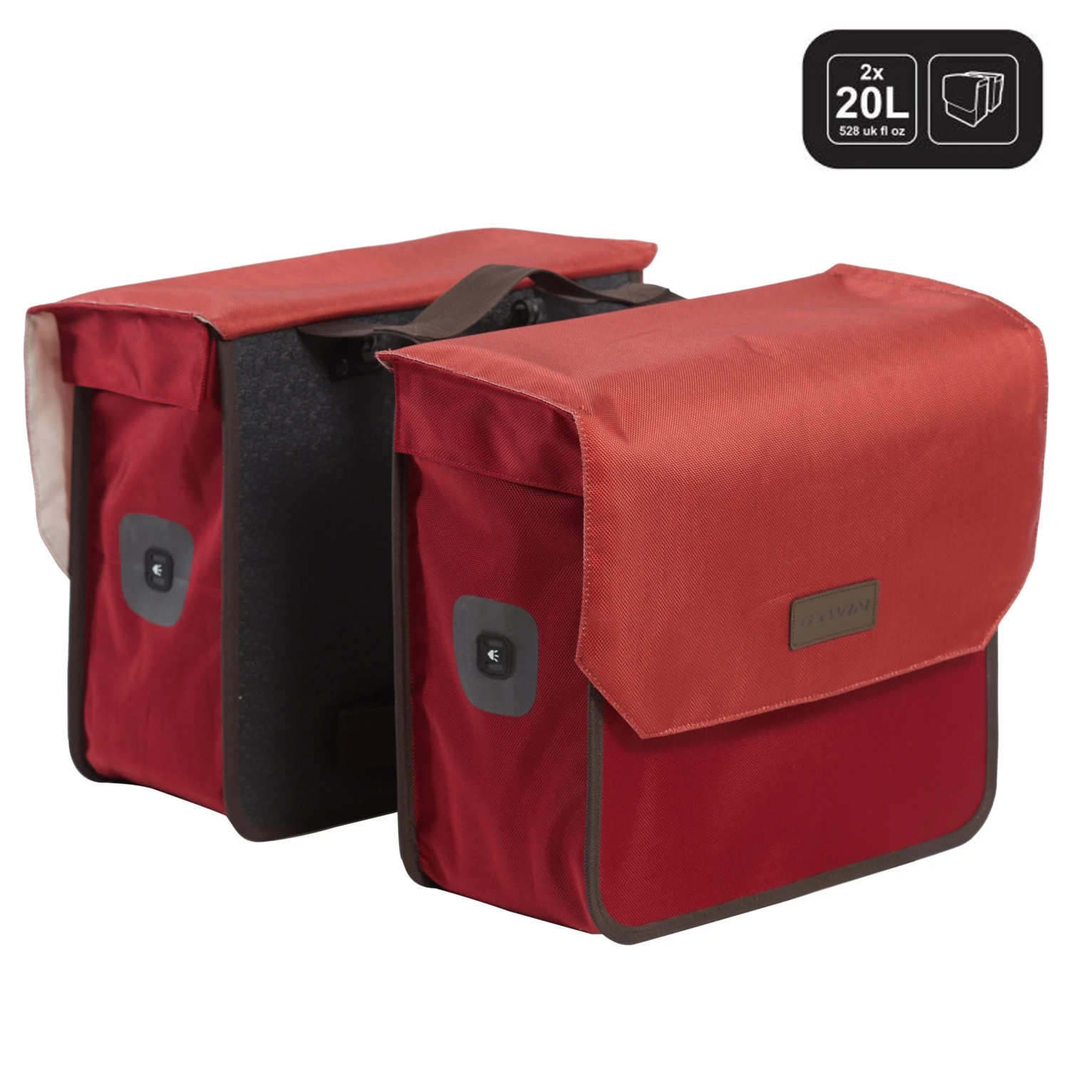 5520 Double Bike Bag 2x20L