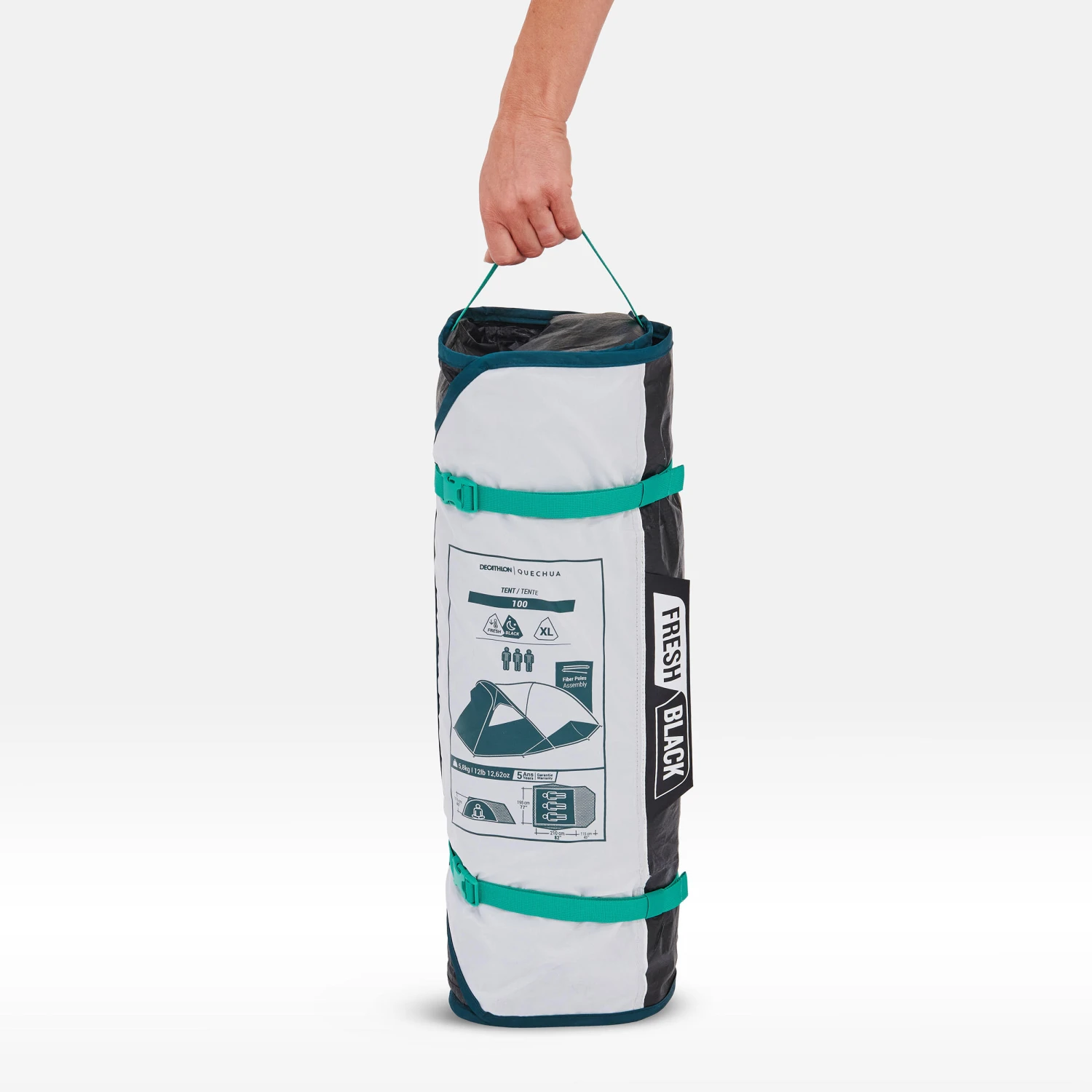 Quechua 3 Man Blackout Tent - Image 3