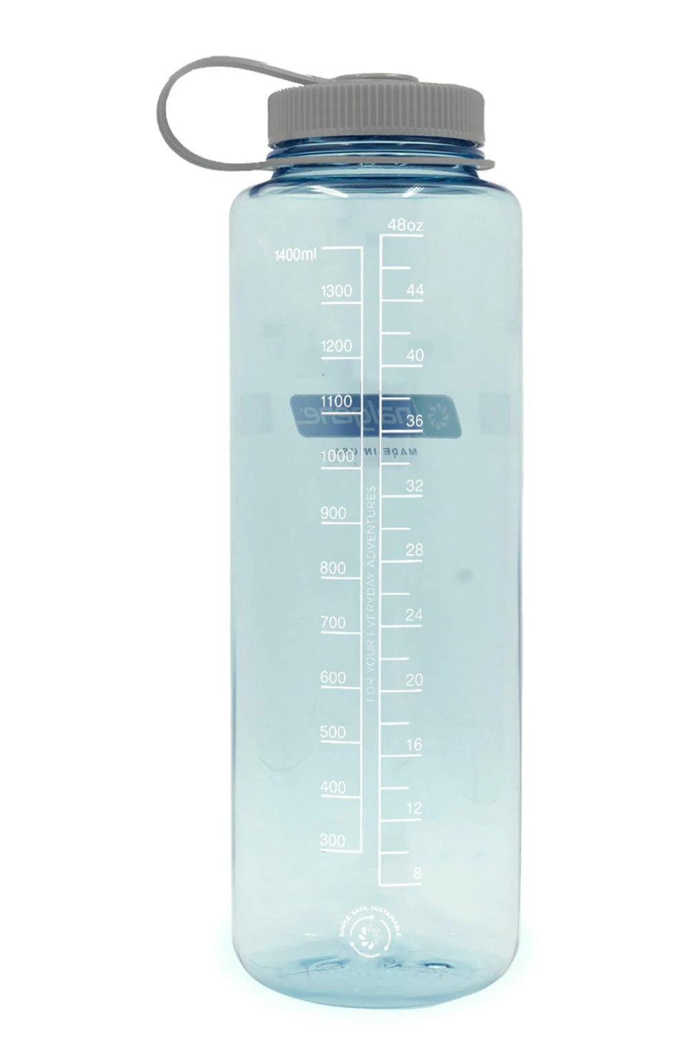 Nalgene 1.5L Wide Mouth Sustain Water Bottle - Made From 50% Plastic Waste - Image 9