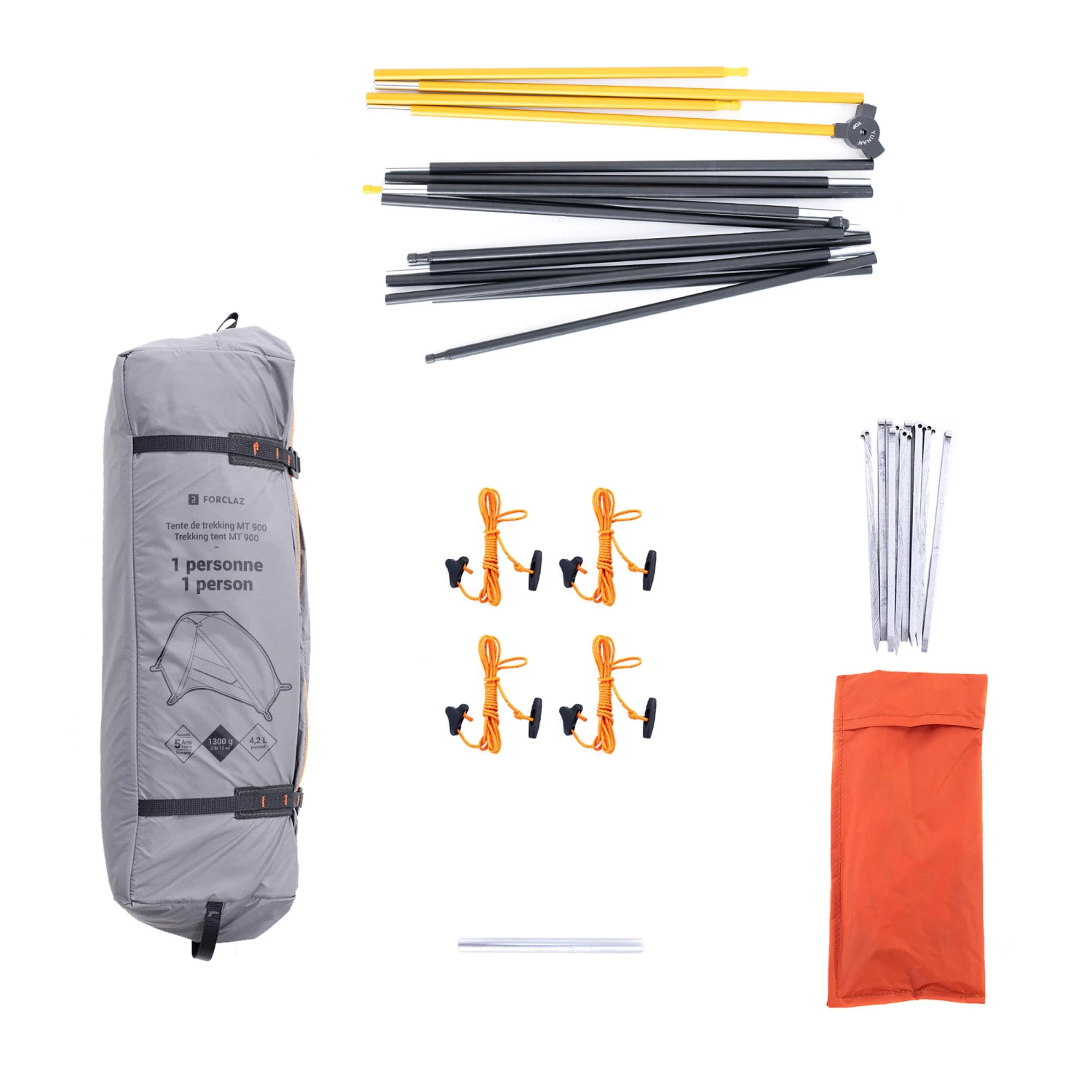 1 Man Trekking Dome Tent - MT900 - Image 13