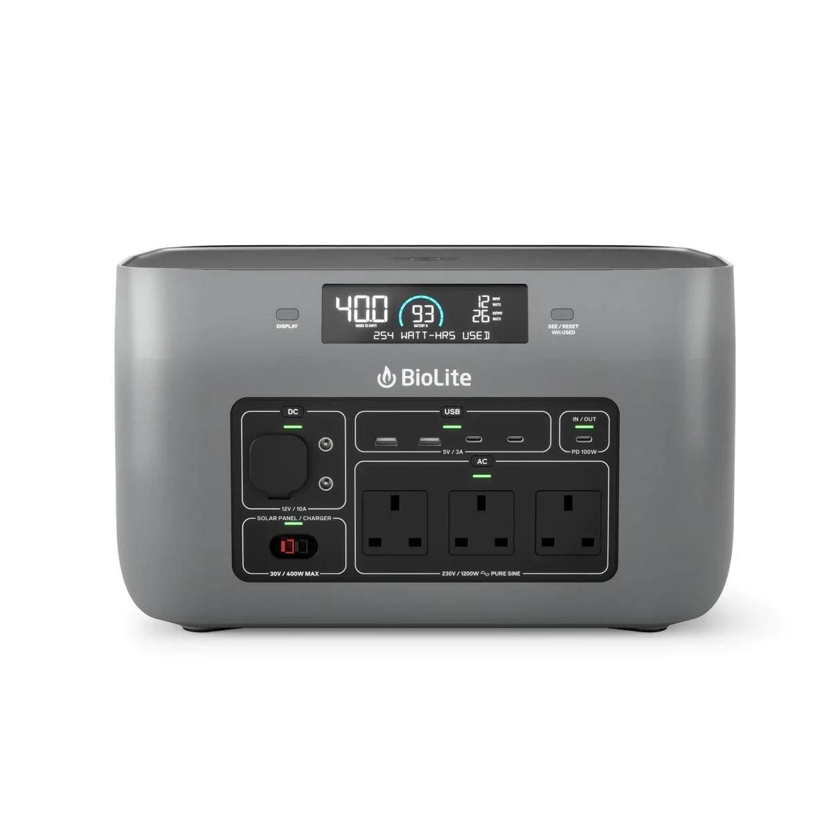 BioLite BaseCharge 1500 (1521Wh) Portable Battery Power Station - Image 2