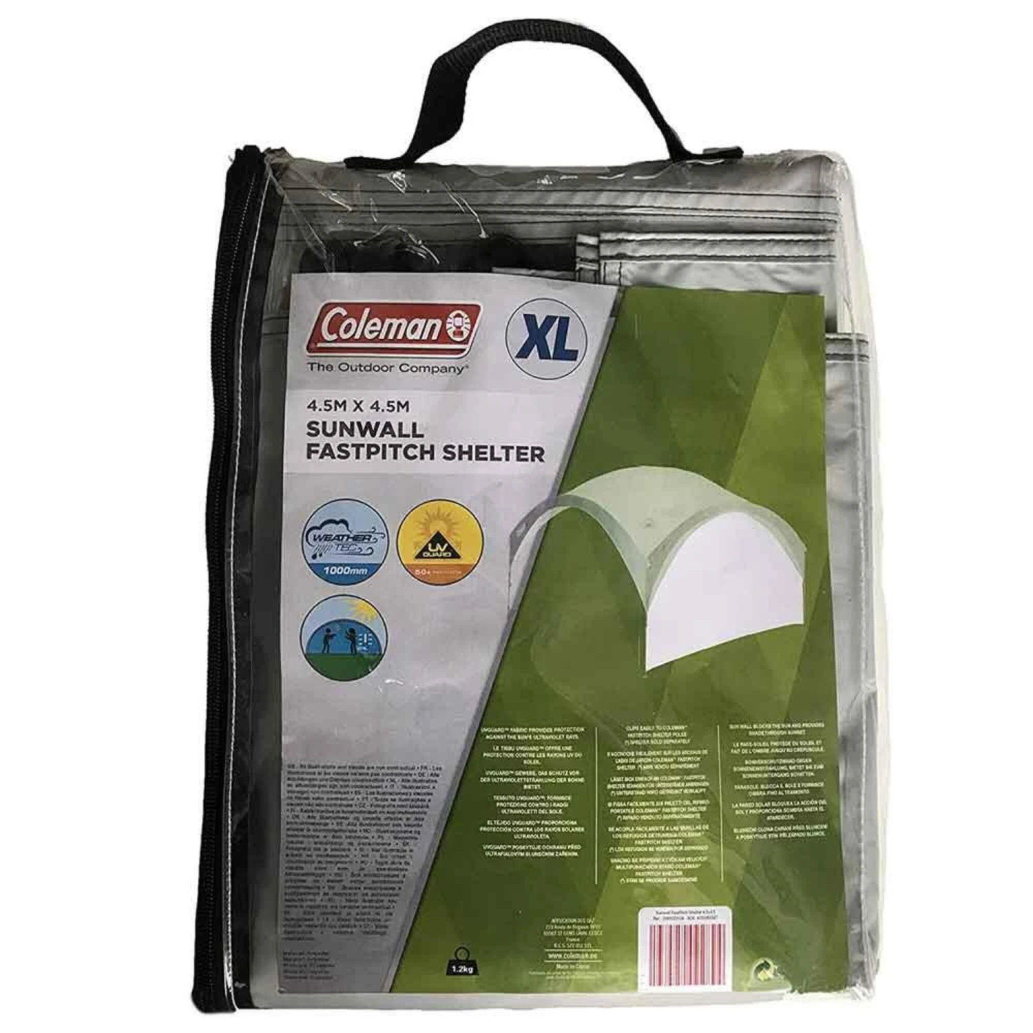 Coleman FastPitch Shelter Sunwall XL Gazebo Side Panel Sun Protection - Image 2