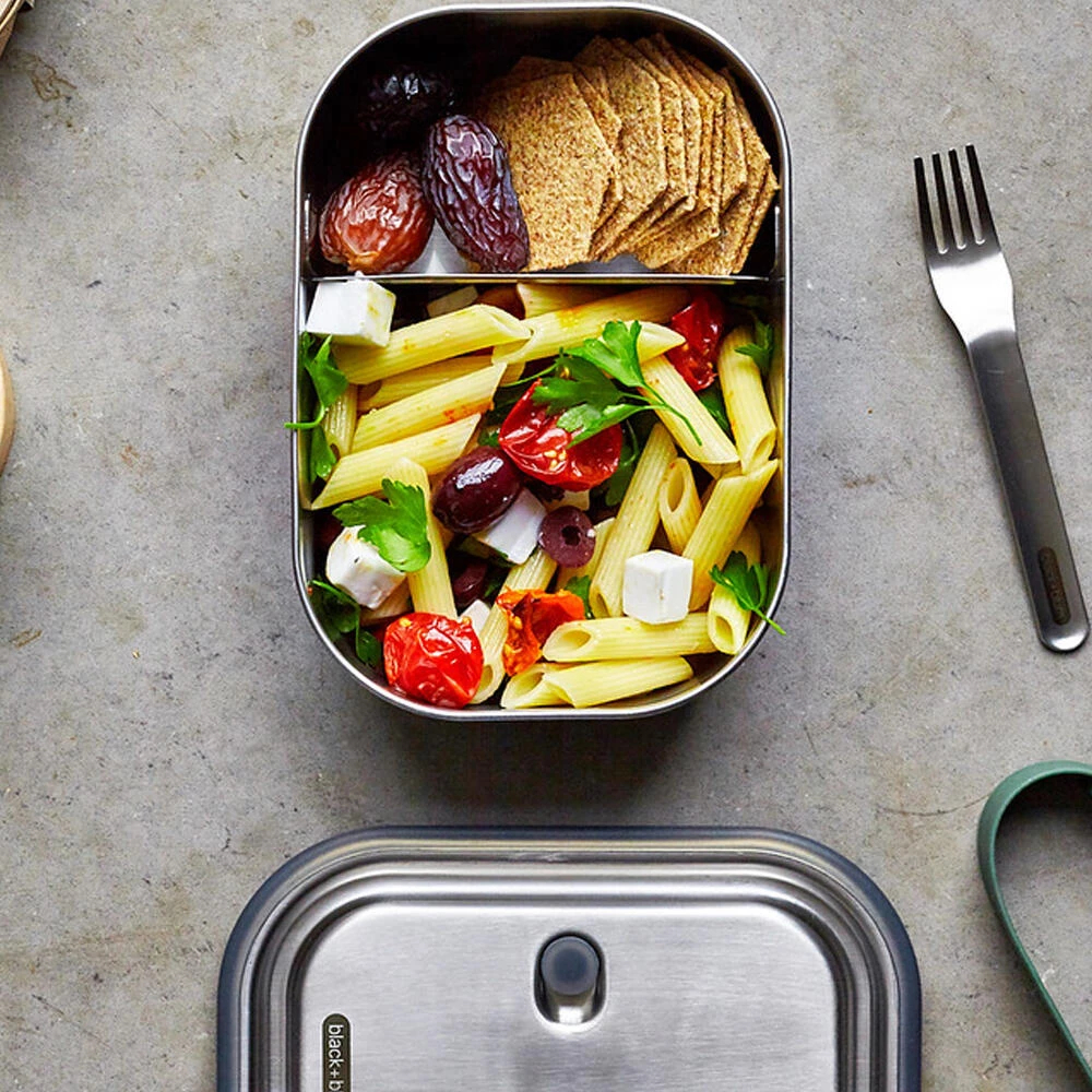 Black+Blum Stainless Steel Lunch Box Olive - Image 3