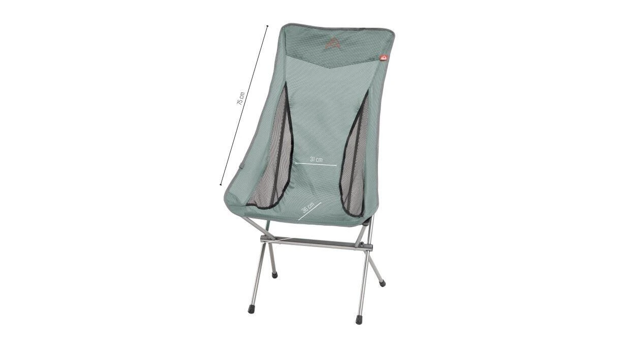 Robens Folding Granite Grey Observer Lightweight Camping Chair - Image 5