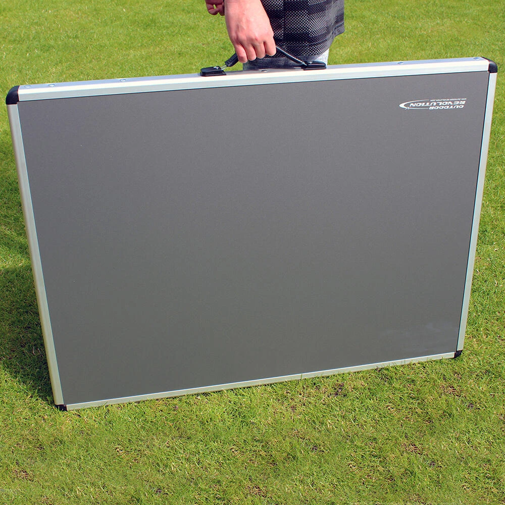 Alu Top Camping Table With Folding Side Tables - Image 4