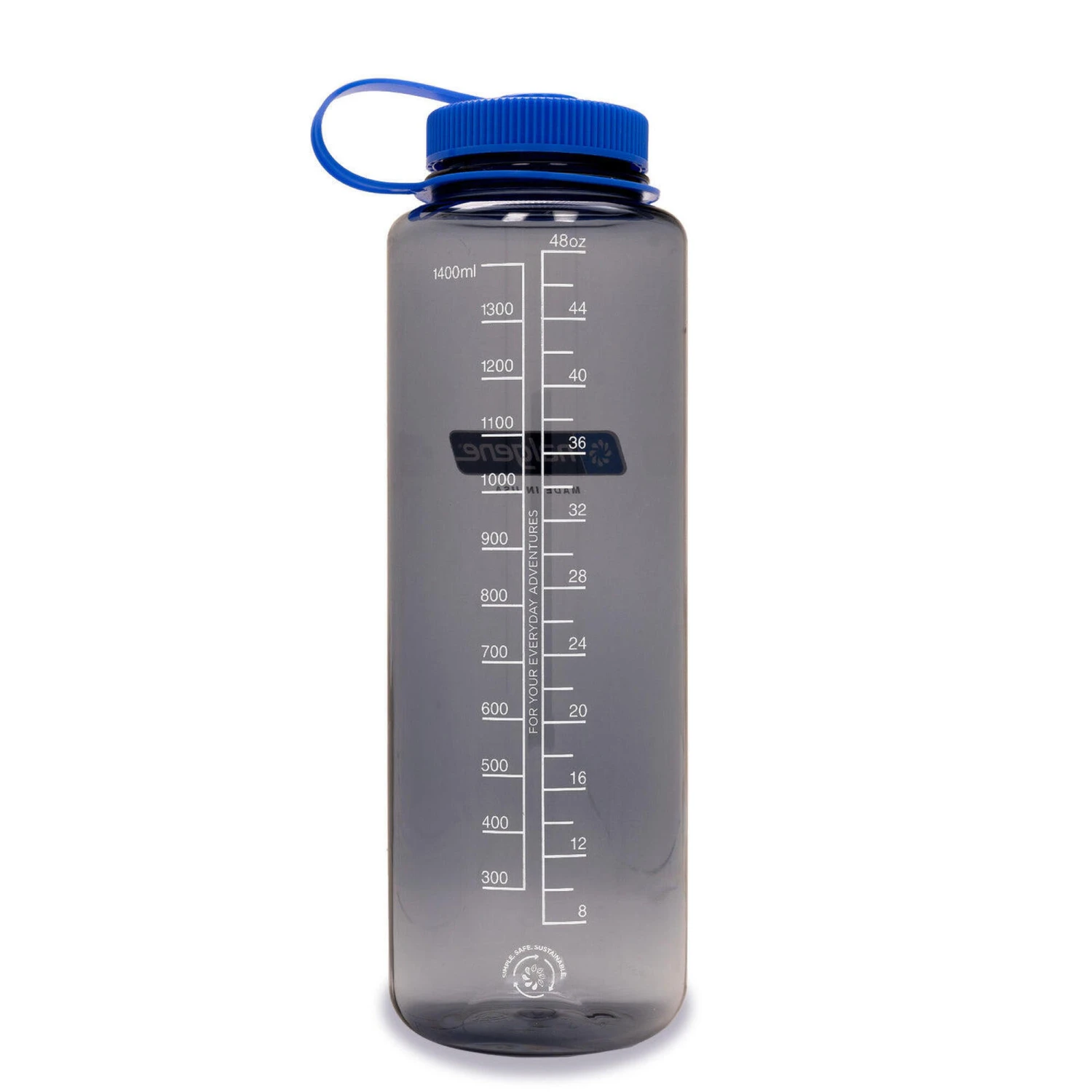Nalgene 1.5L Wide Mouth Sustain Water Bottle - Made From 50% Plastic Waste - Image 3