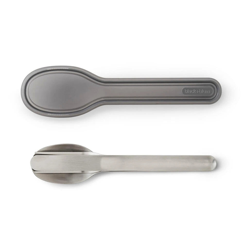 Black+Blum Stainless Steel Cutlery Set With Case Grey - Image 2
