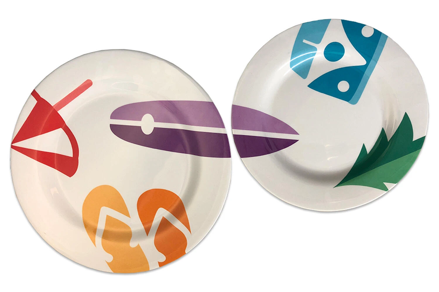 OLPRO Spring Bay Melamine Set (8 Piece) - Image 2