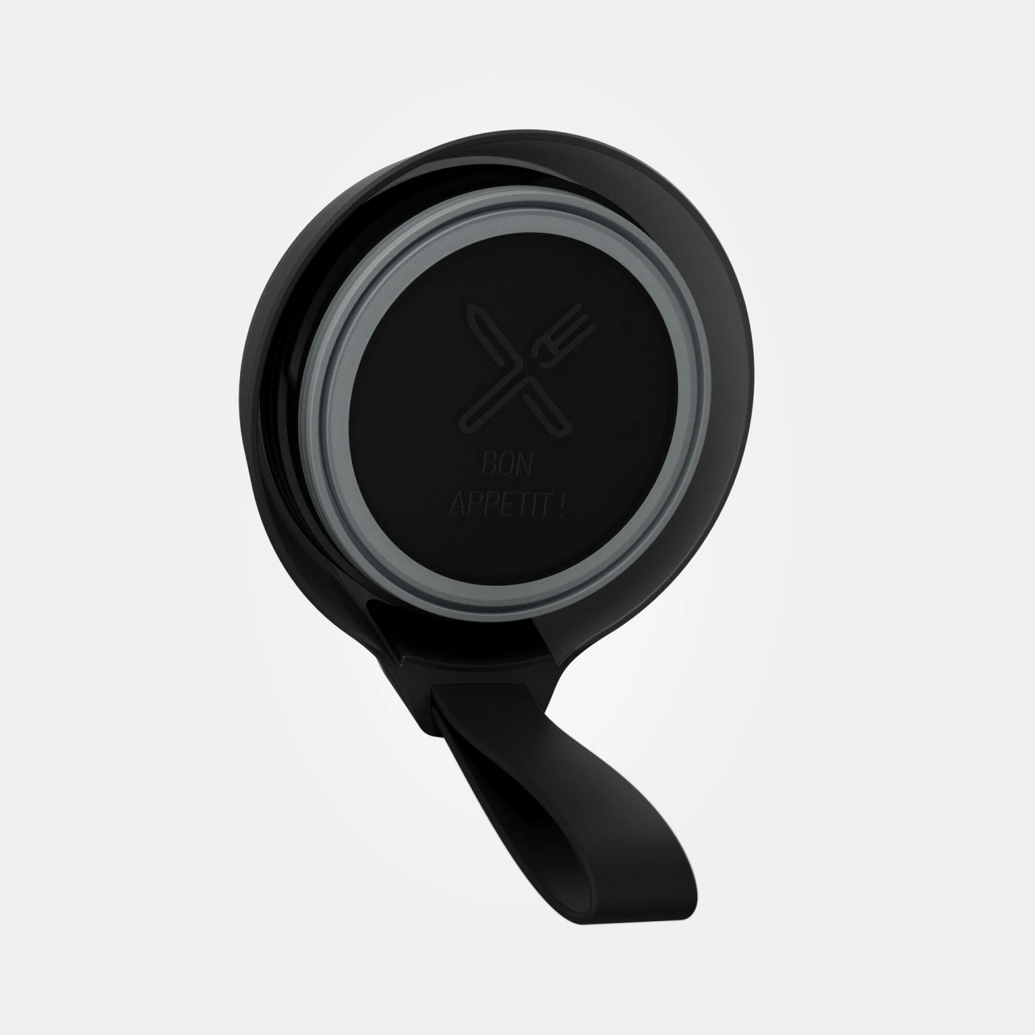 Quechua Stainless Steel Isothermal Food Box For Hiking MH500 0.8 L With Bowl Black - Image 6