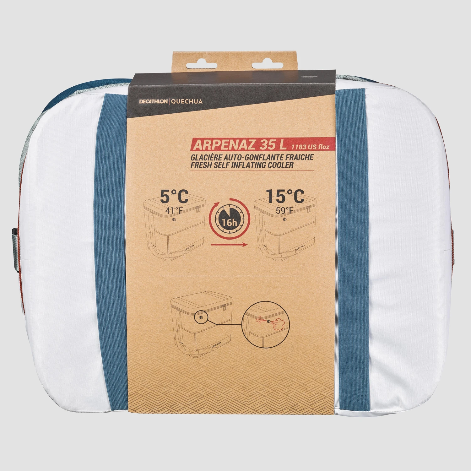 Quechua Camping Flexible Cooler - 35 L - Image 5