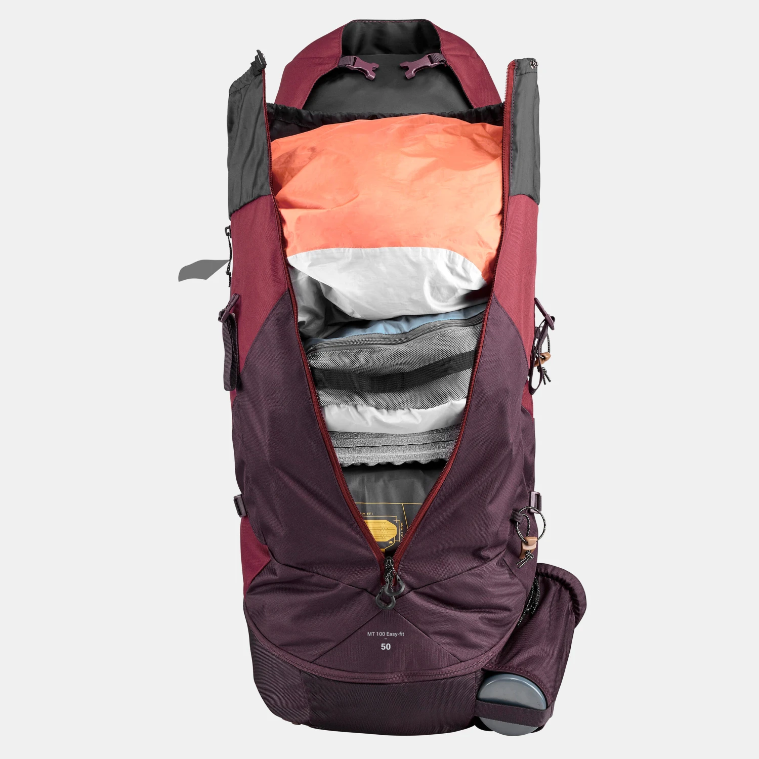 Women's Trekking 50 L Backpack MT100 Easyfit - Image 8
